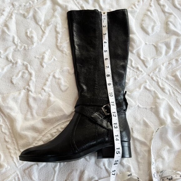 Naturalizer Rena 2 Leather Tall Boots Size 5 New - Picture 5 of 8
